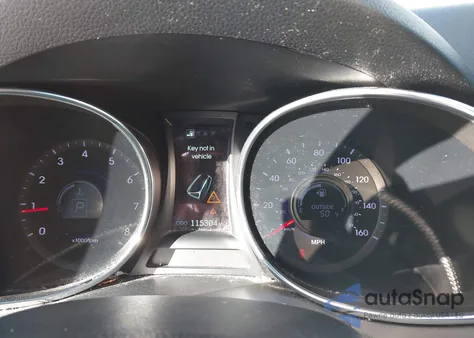 2014 Hyundai Santa Fe Gls z USA, uszkodzony, nr VIN KM8SN4HF9EU048621